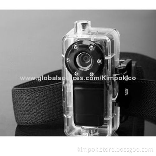 720p HD Waterproof Sports DVR, 5 to 10m Underwater with Waterproof Case